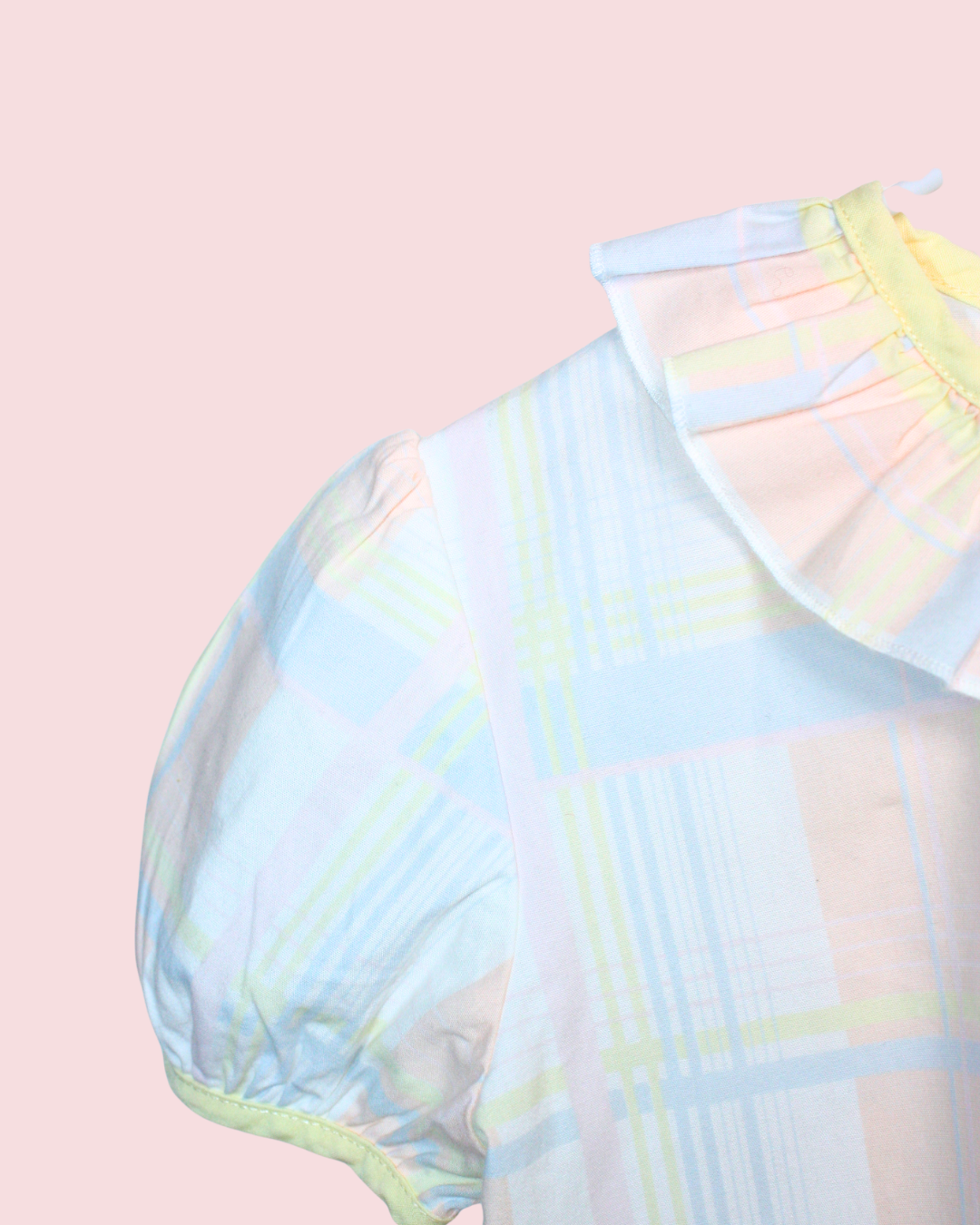 Blouse vintage pastel 12 mois