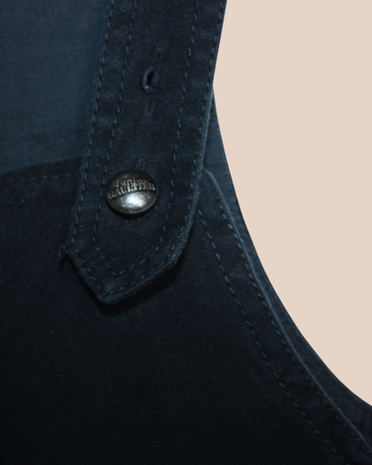 Robe noire en velours 2 ans