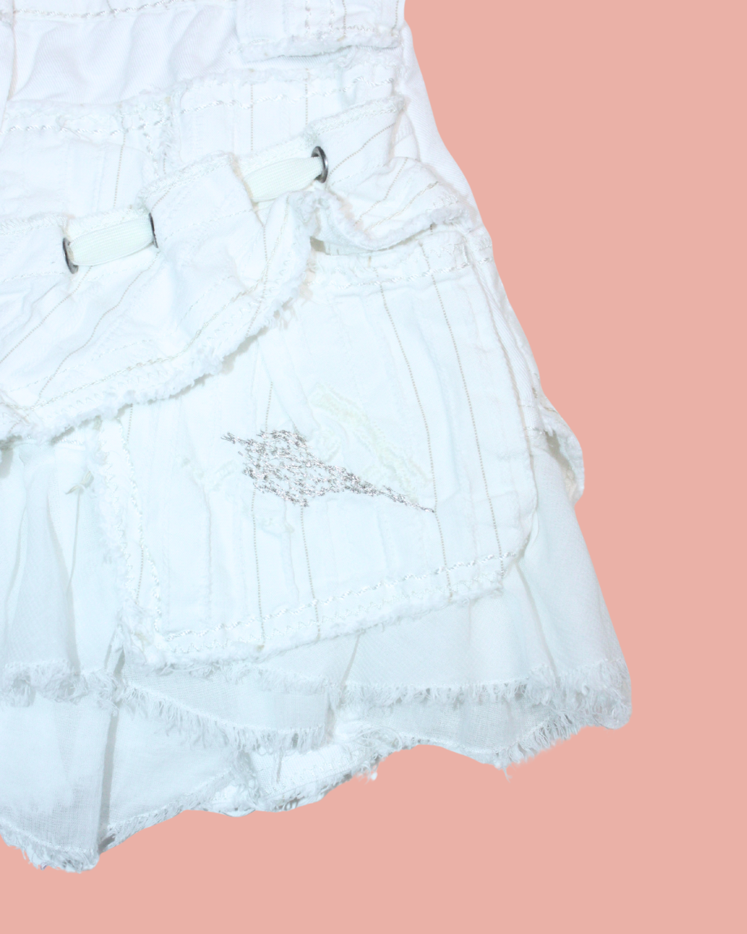 Ensemble blanc vintage Y2K 5 ans