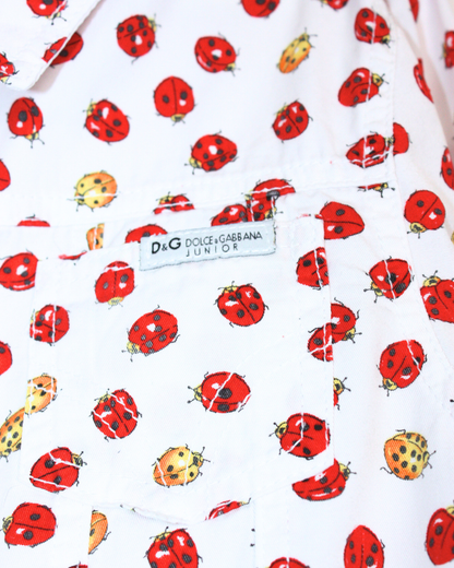 Veste imprimée coccinelles 8 ans