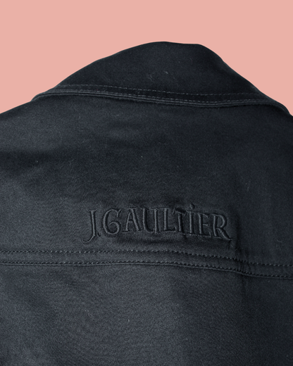 Veste noire à laçage 6 ans