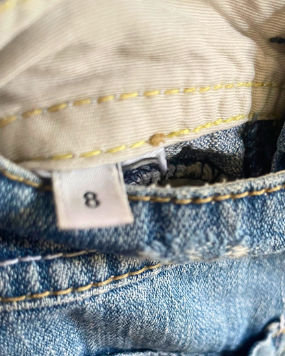 Jupe en jean vintage style Y2K 8 ans