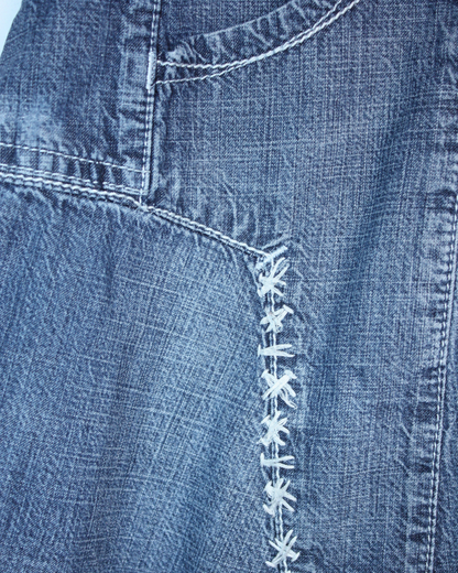 jupe en jean vintage 6 ans