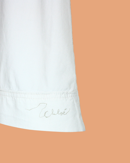 Robe blanc cassé 6 mois