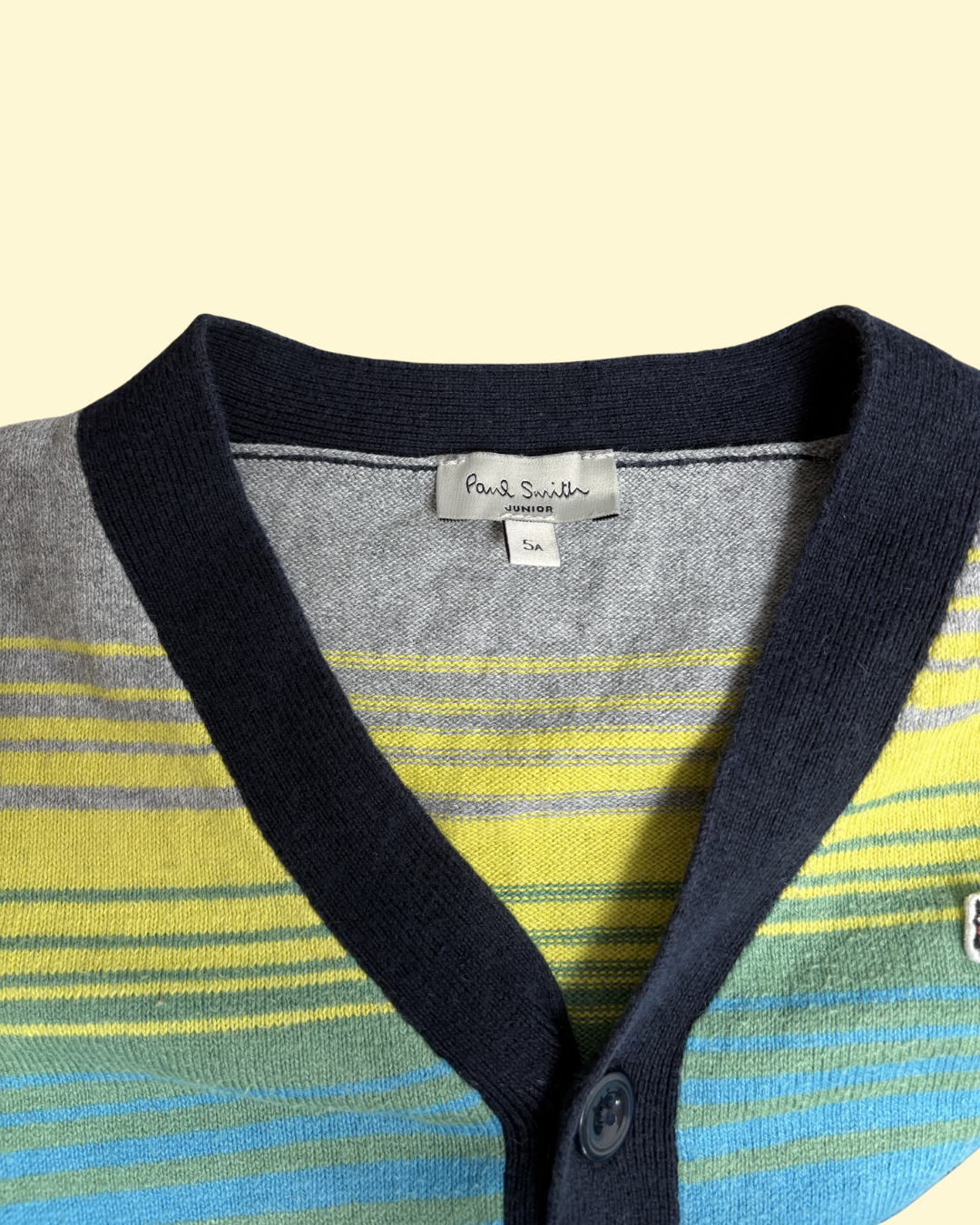 Gilet à rayures 5 ans