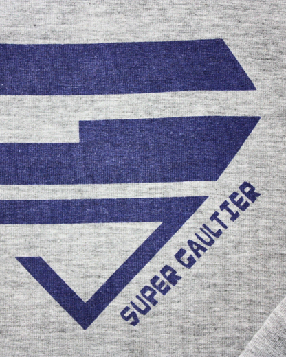 Sweatshirt gris Super Gaultier 8 ans