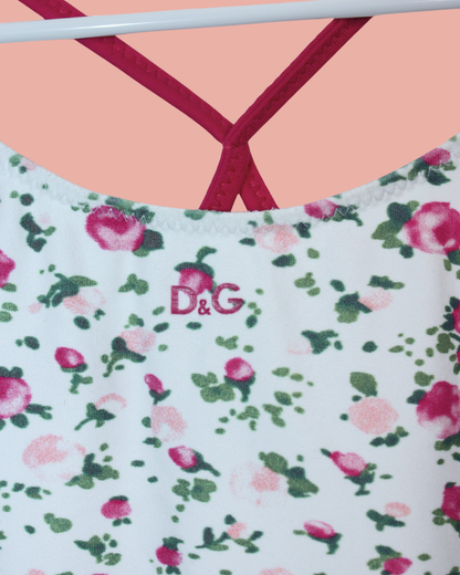 Dolce & Gabbana - Robe maillot de bain à fleurs 18 mois