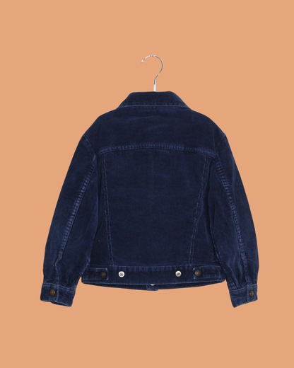 Veste en velours vintage 70s doublée shearling 3 ans