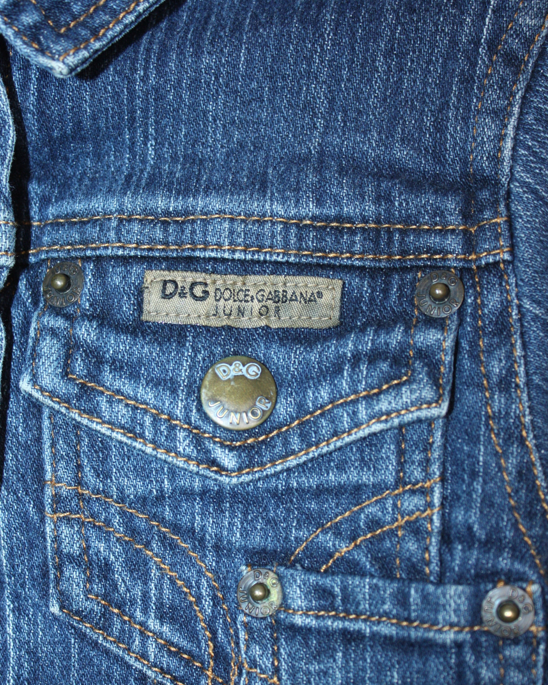 Veste en jean et léopard 18 mois mixte