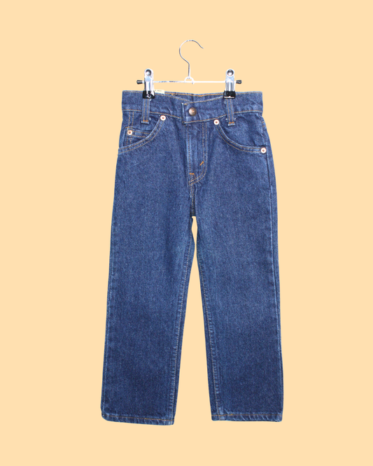 Jean brut orange tab regular fit 5 ans