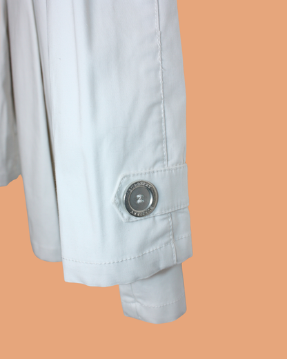 Trench classique blanc cassé 4 ans