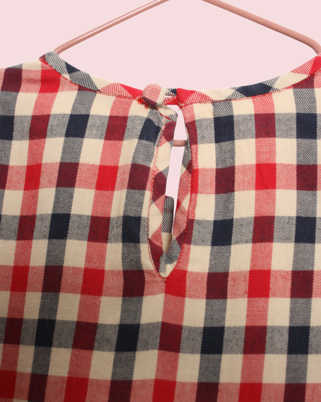 Robe à carreaux 6 ans