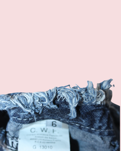 jupe en jean vintage 6 ans