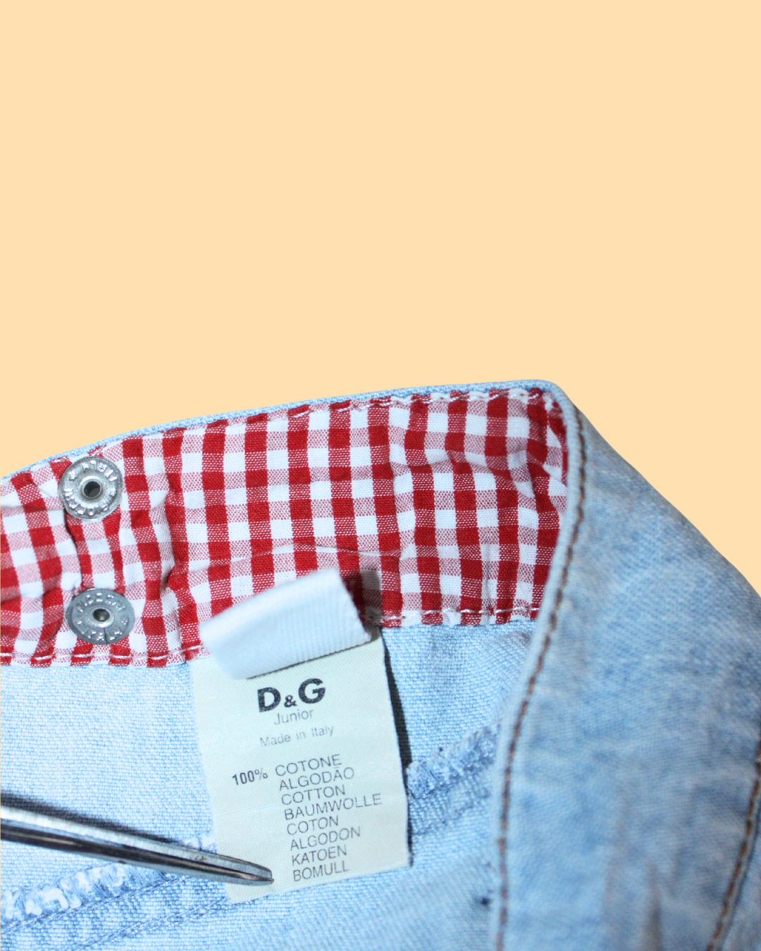 Jupe en jean vintage Y2K 6 ans