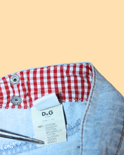 Jupe en jean vintage Y2K 6 ans