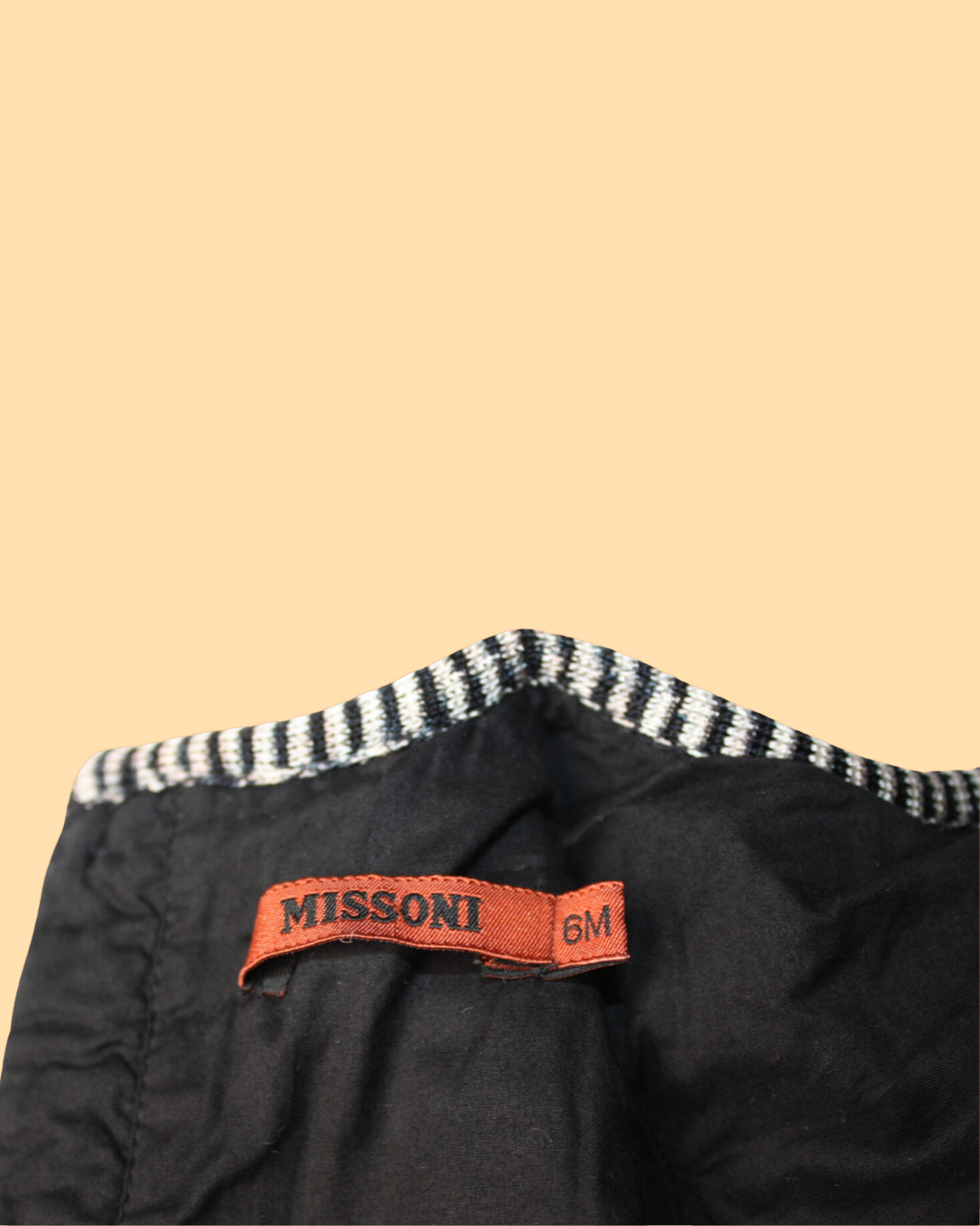 Robe en coton noire 6 mois