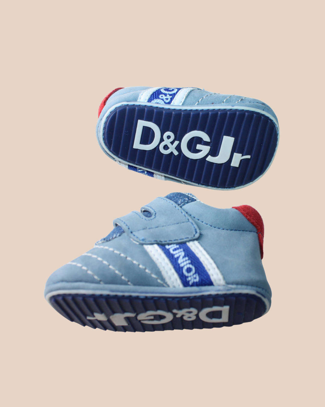 Baskets  bleues en suede taille 16