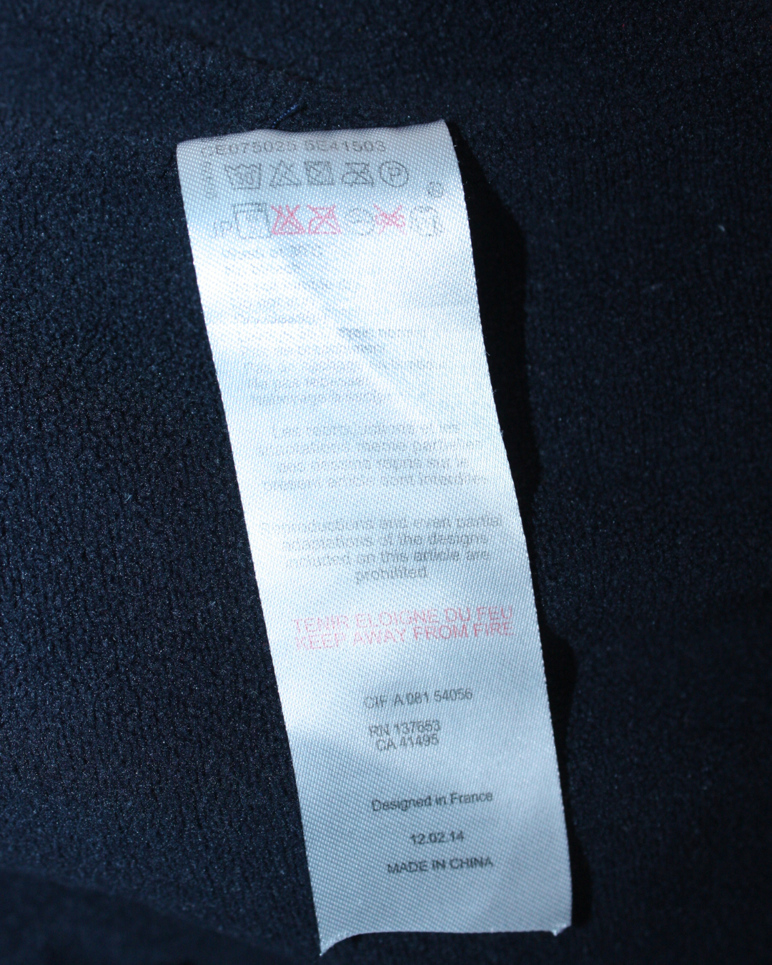 Doudoune bleue 18 mois