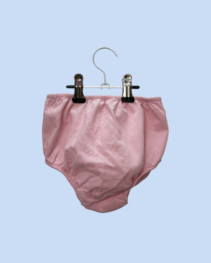 Robe rose et bloomer 9 mois