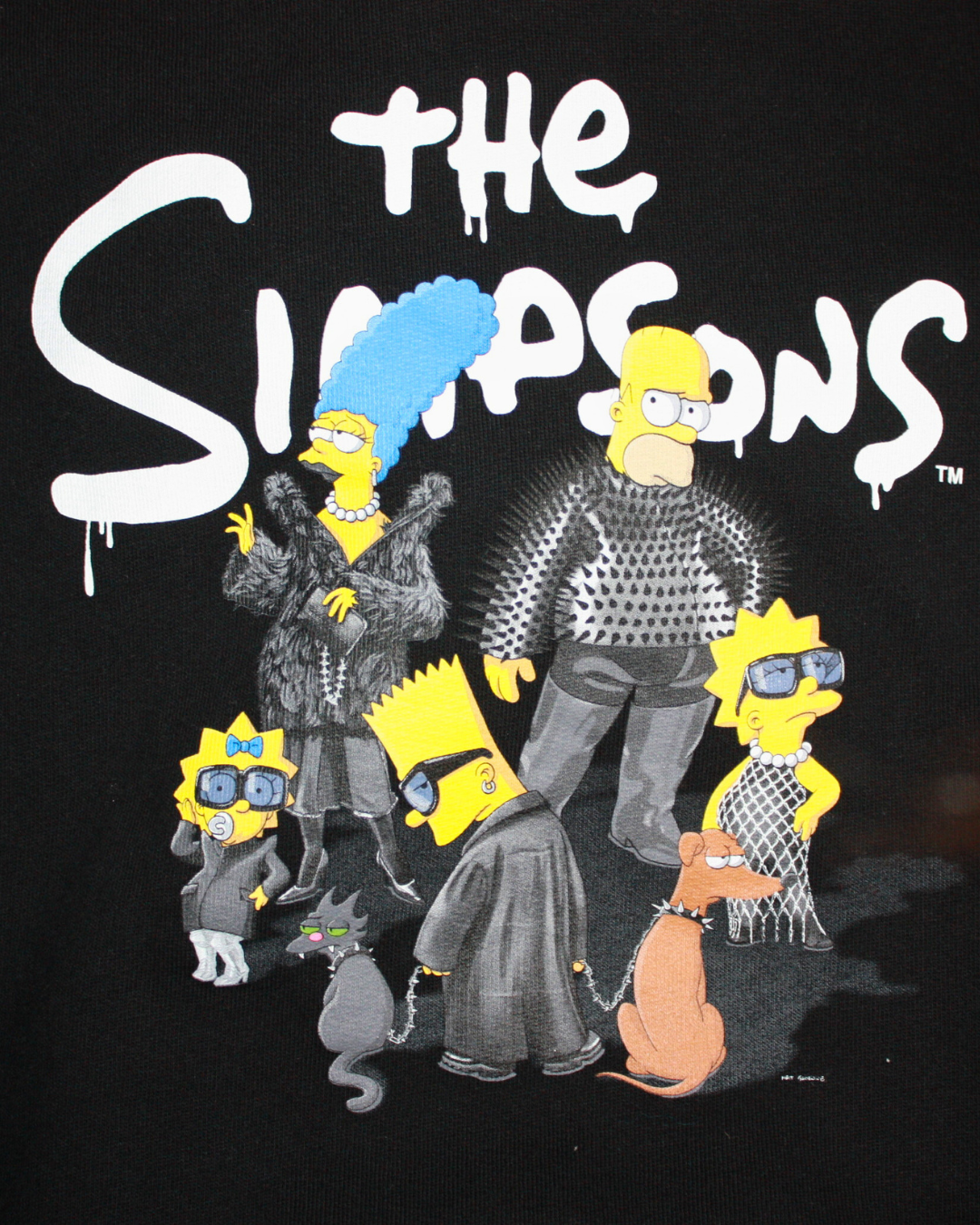 Sweat noir The Simpsons 8 ans