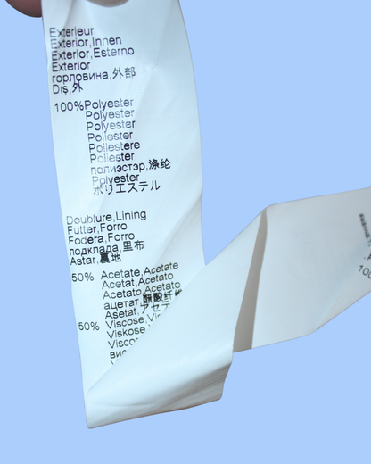 Jupe en tulle en trompe l'oeil de jean 8 ans