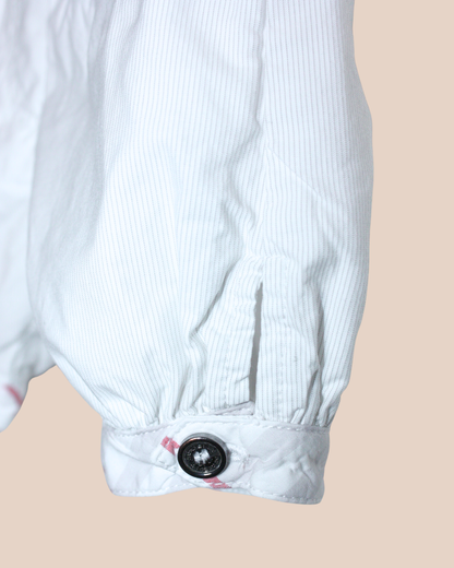 Ensemble t-shirt et pantalon blancs 1 mois