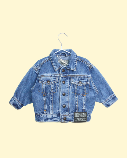 Levi's - Veste en jean vintage 90s white tab 1 an