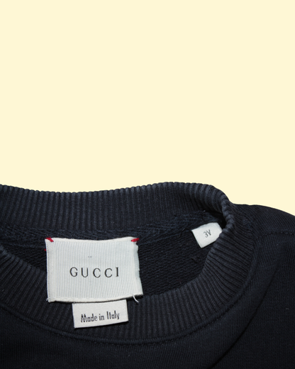 Sweatshirt bleu à sequins 3 ans