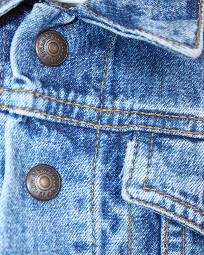 Levi's - Veste en jean vintage 90s white tab 1 an