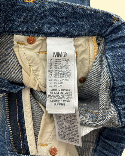 Jeans large avec empiècements 4 ans