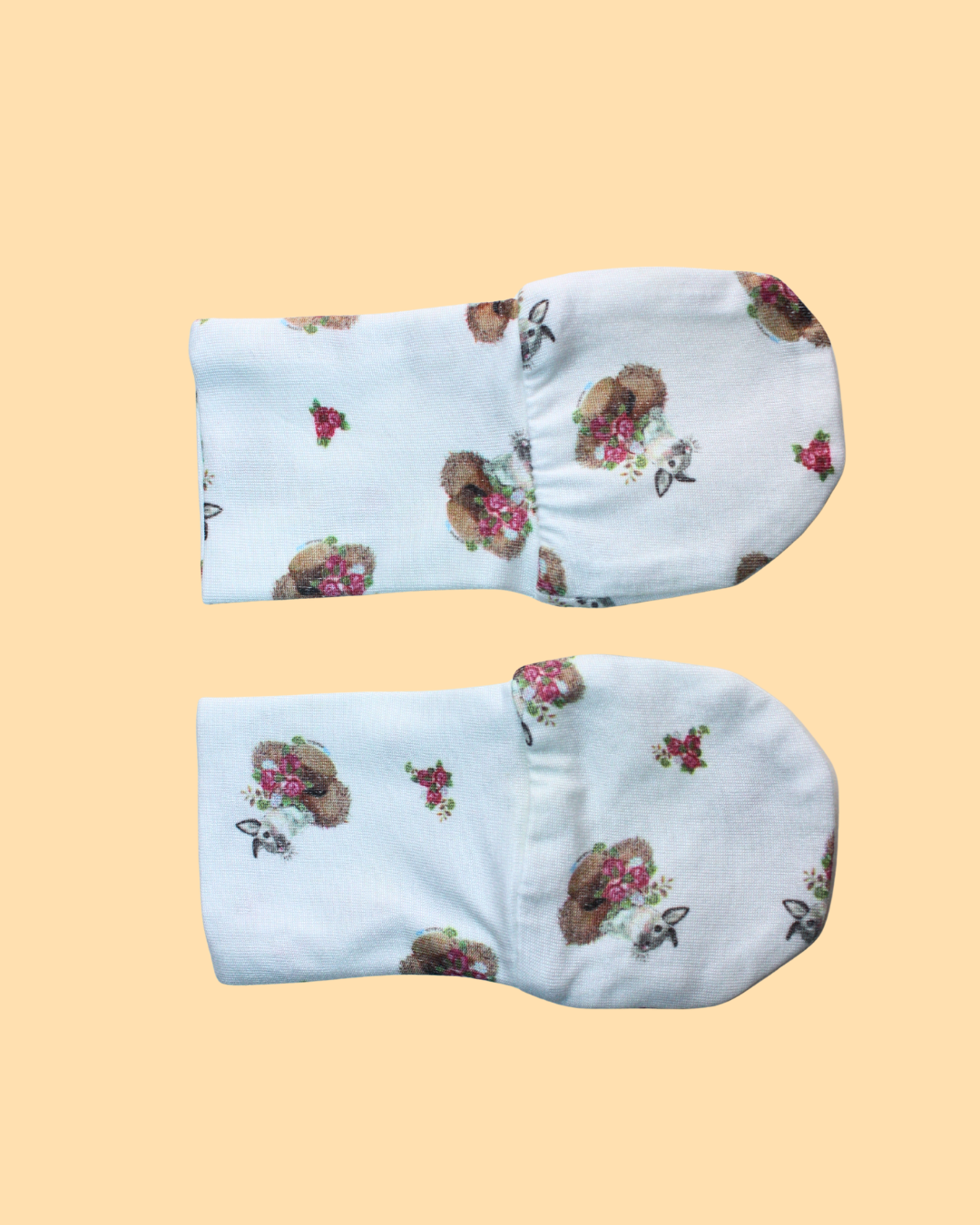 Ensemble 5 pièces motifs lapins 3 mois