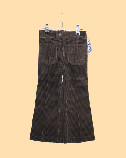 Pantalon en velours vintage 70s taille 2 ans