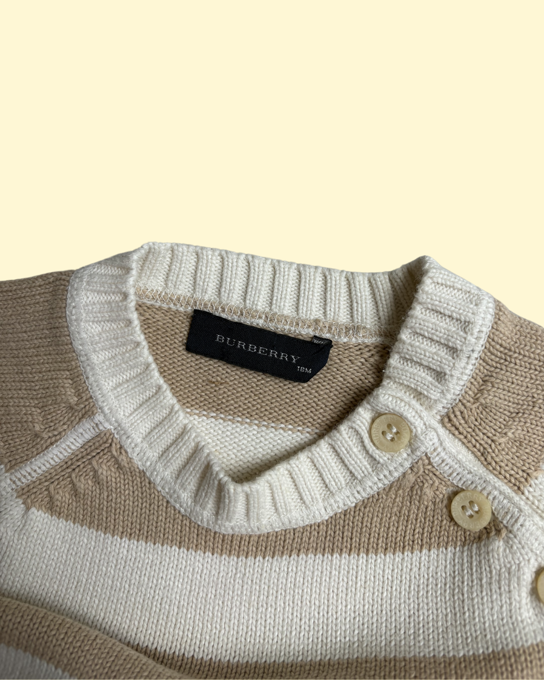 Pull à rayures 18 mois