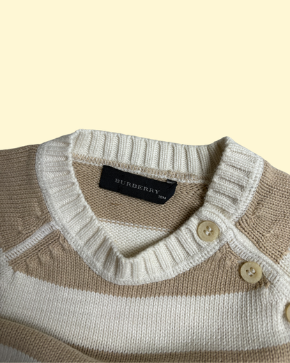 Pull à rayures 18 mois