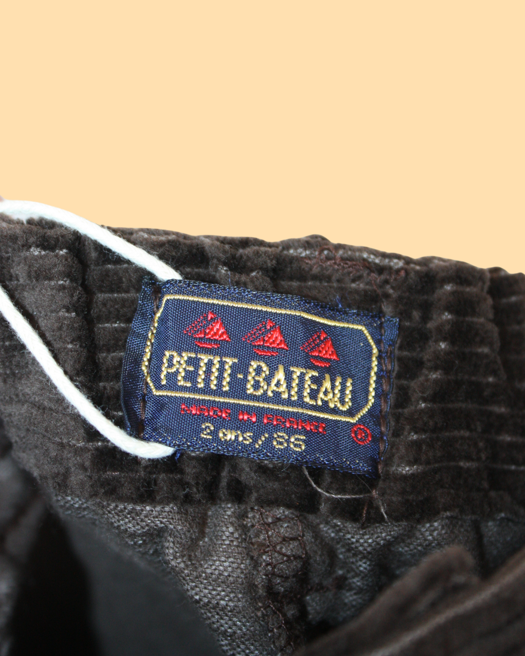 Pantalon en velours vintage 70s taille 2 ans