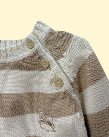 Pull à rayures 18 mois