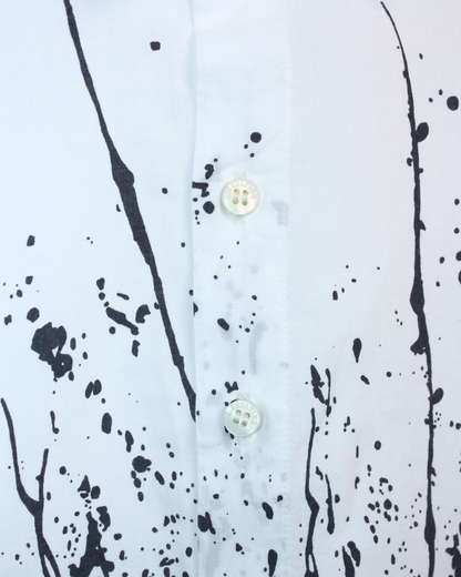 Chemise courte blanche 6 mois