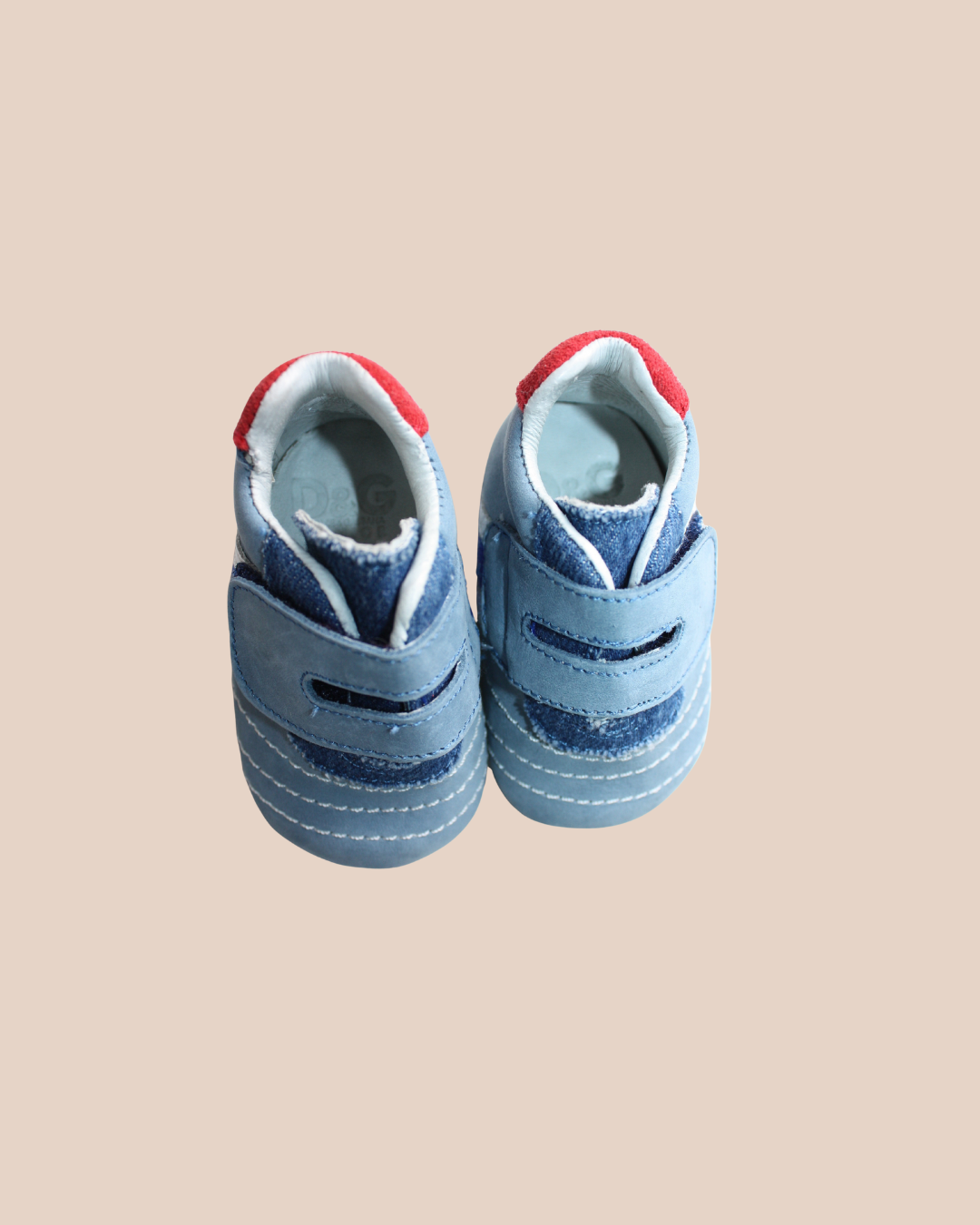 Baskets  bleues en suede taille 16