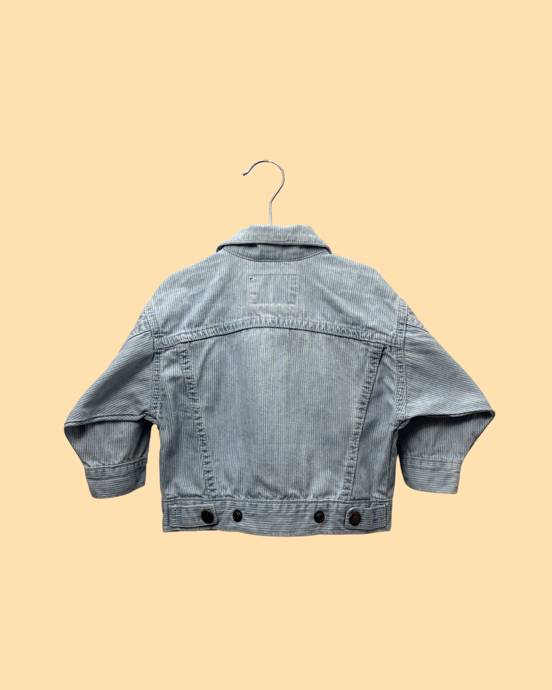 Veste en jean vintage 90s white tab 1 an