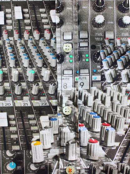Chemise imprimée table de mixage taille 8 ans