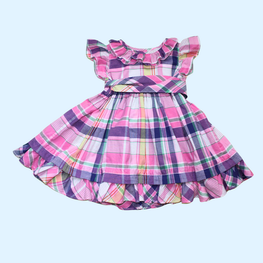 Ralph Lauren - Robe + bloomer - 9 mois