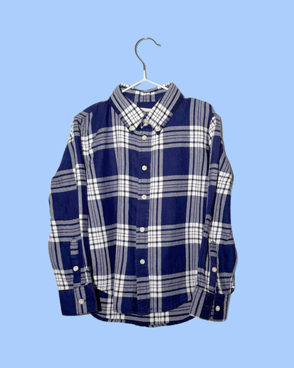 Chemise à carreaux bleue Acné Studios pour enfant 3 ans