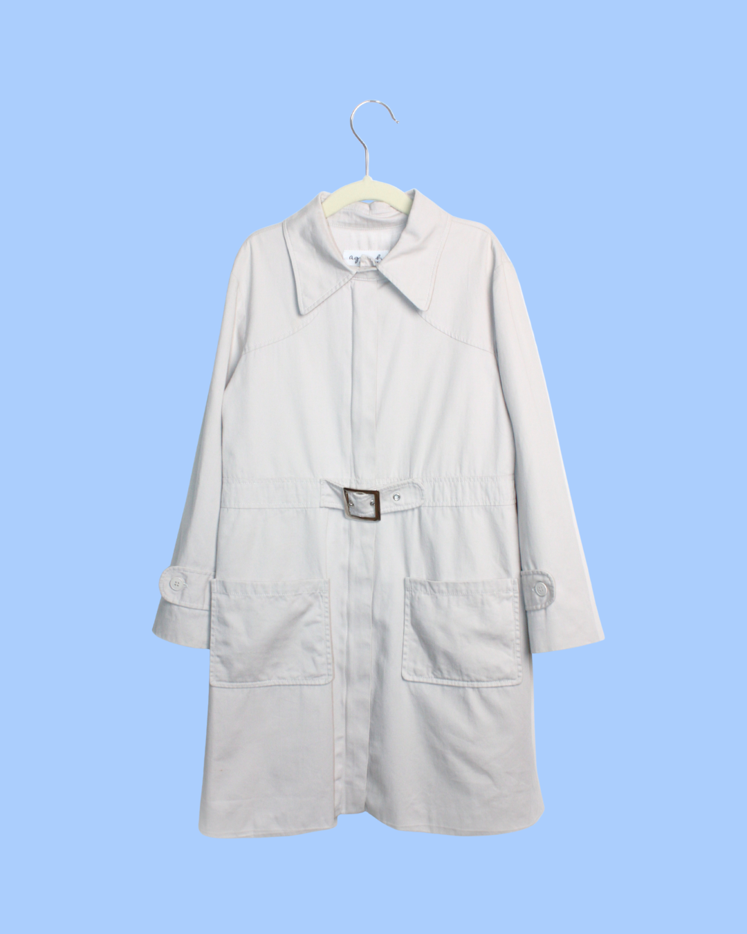 Trench beige agnès b. enfant en seconde main en taille 8 ans