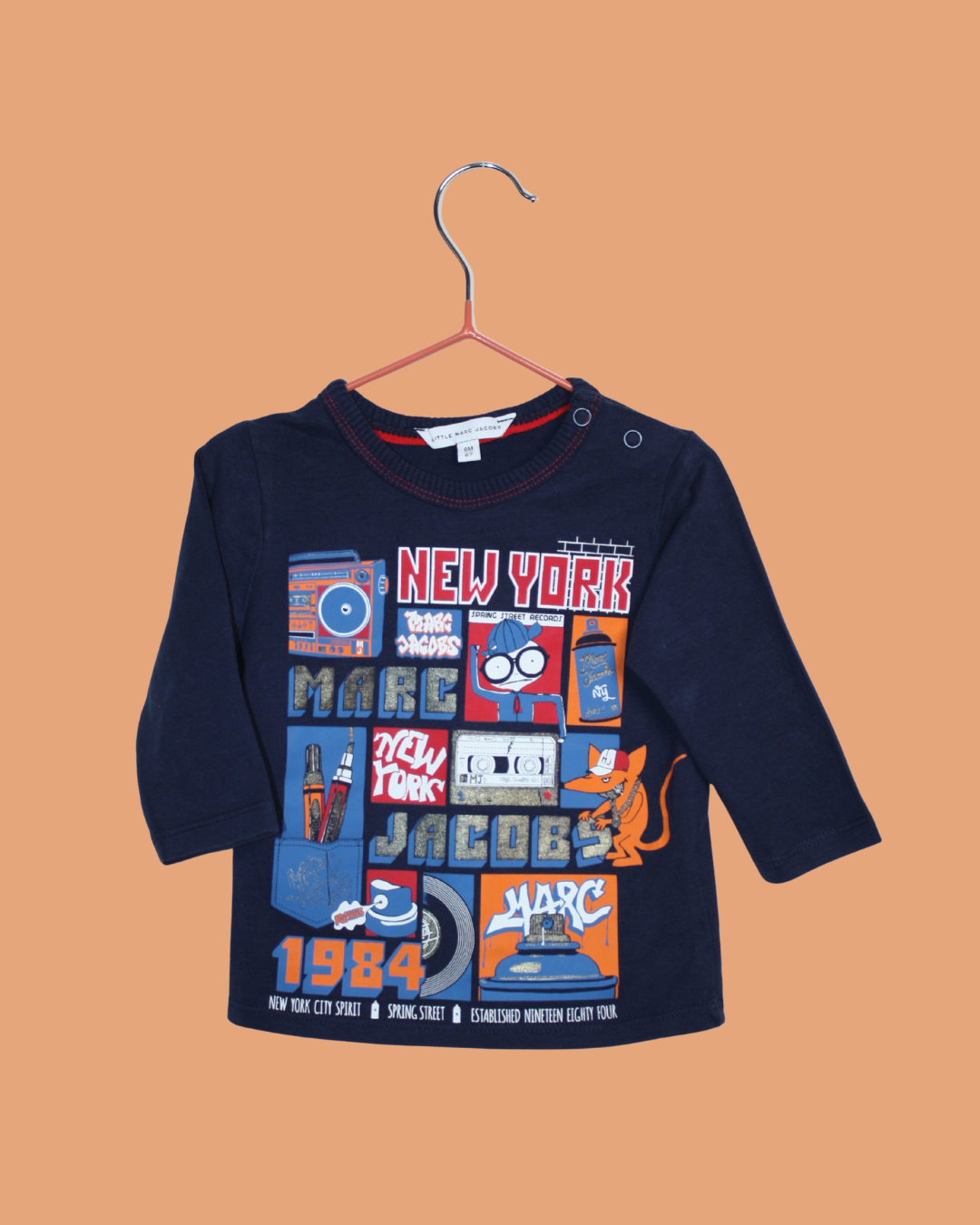 Top marine Marc Jacobs pour bébé 6 mois