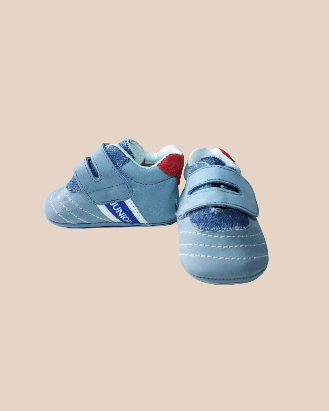 Baskets  bleues en suede taille 16