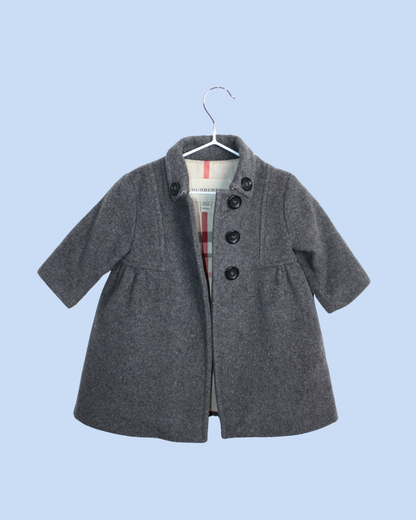 manteau en laine Burberry pour bébé 6 mois