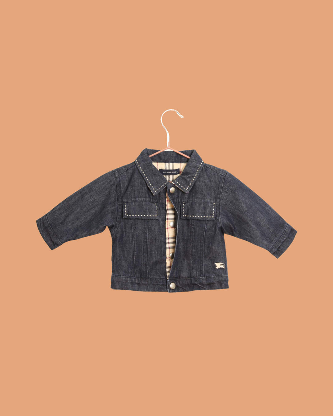 Veste en jean Burberry bébé en taille 6 mois