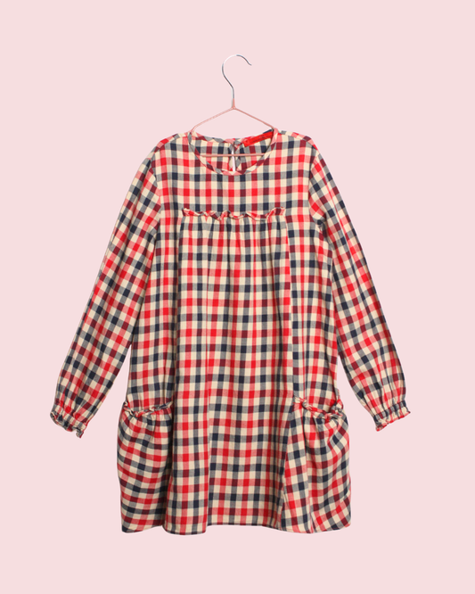 Robe à carreaux Carolina Herrera en taille 6 ans