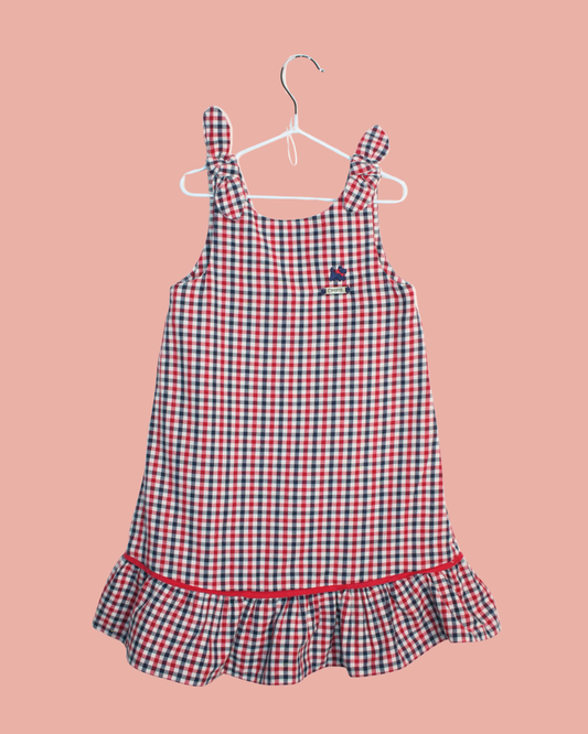 robe vintage vichy Chipie enfant en taille 4 ans