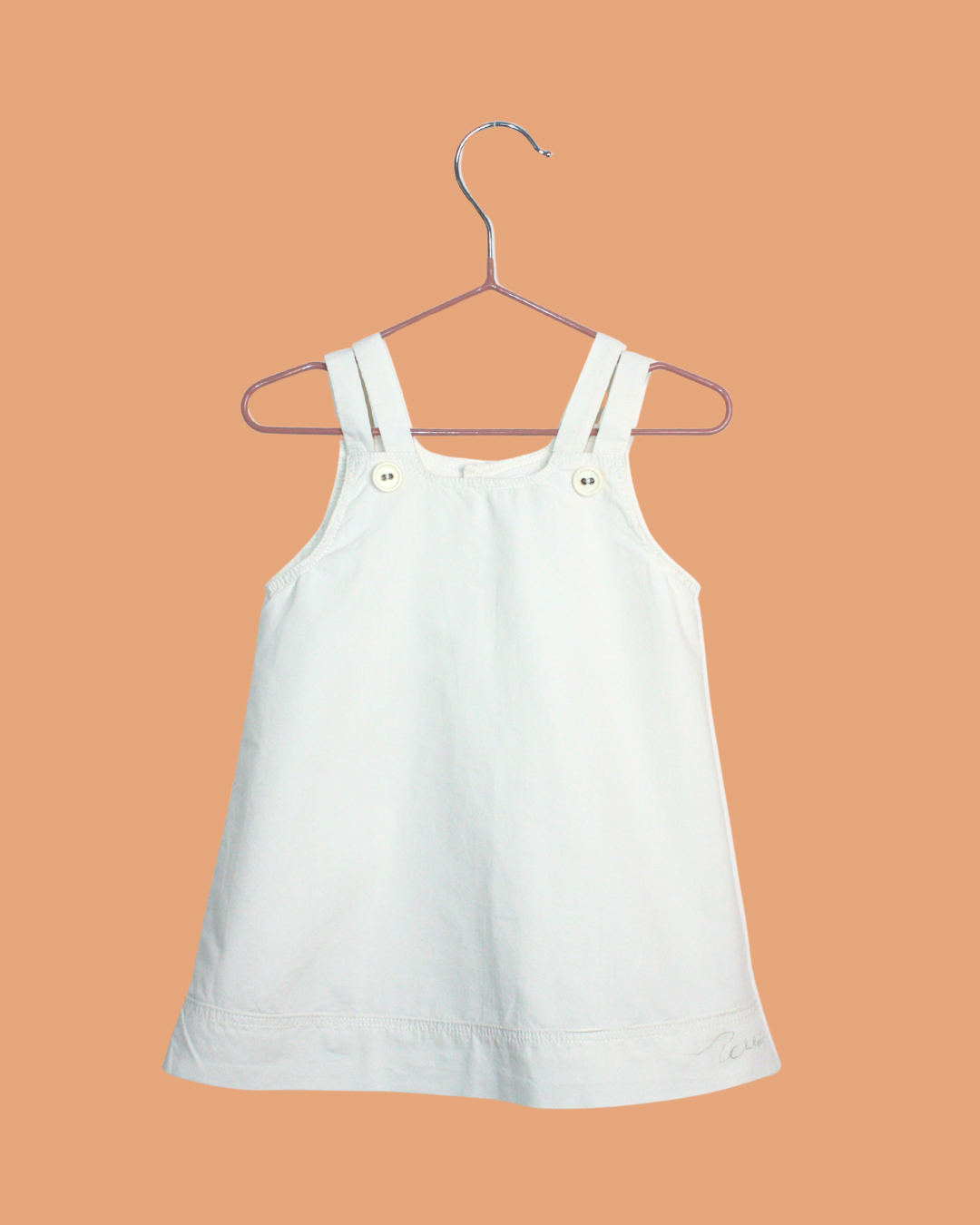 Robe d'été beige Chloé 6 mois